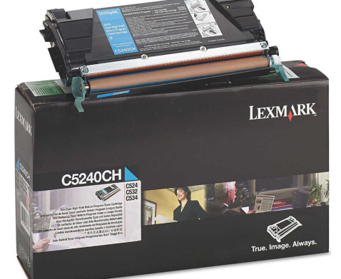 Lexmark C5240CH - Yüksek Kapasiteli Mavi Toner